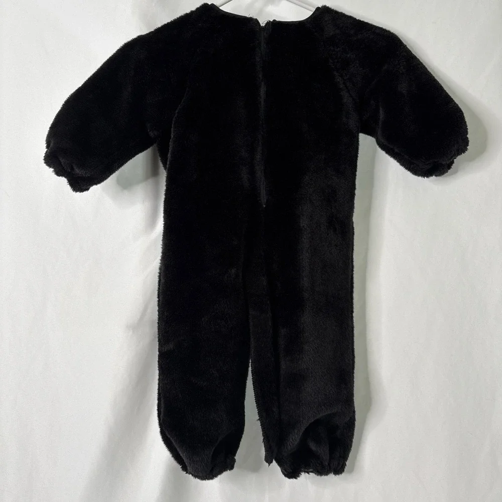 Jo-Ann Stores Monkey Costume Baby Plush Halloween Jumpsuit Hat Shoes‎ 12-18m